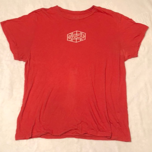 RVCA light red tee - Picture 1 of 3